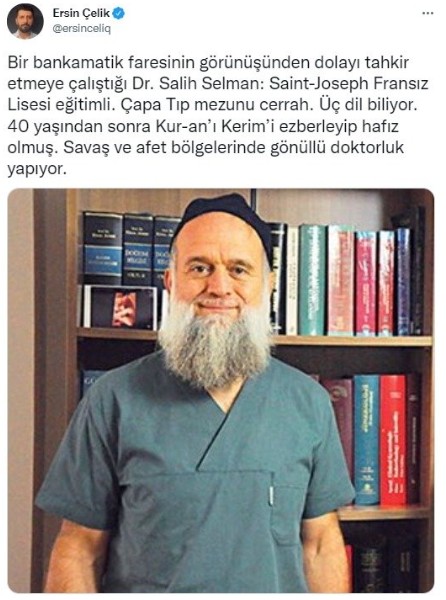 Sokak provokatörü Arif Kocabıyık'ın “sahtekâr” dediği kişi cerrah çıktı!